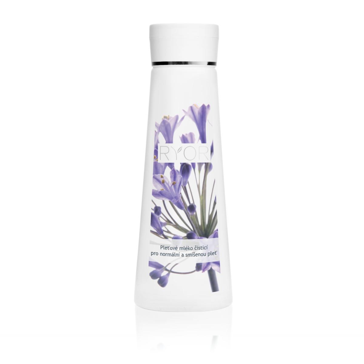 RYOR a.s. Ryor pleťové mlieko čistiace pre normálnu a zmiešanú pleť 200 ml