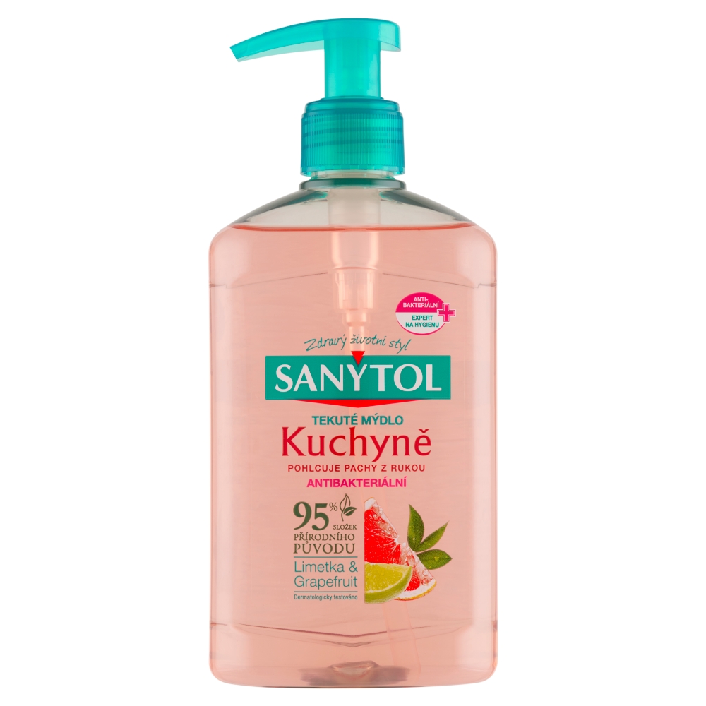 AC MARCA Sanytol Tekuté mydlo Dezinfekčné 250ml do Kuchyne