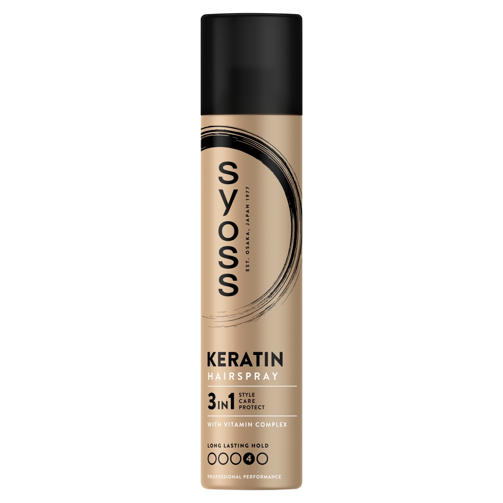 Henkel SYOSS LAK NA VLASY 300ML KERATINE STYLE