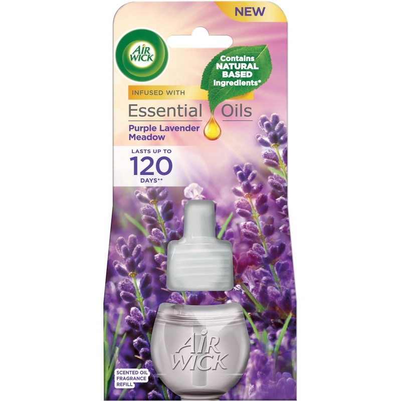 Air Wick electric osviežovač fialovej levanduľovej lúky náplň 19 ml
