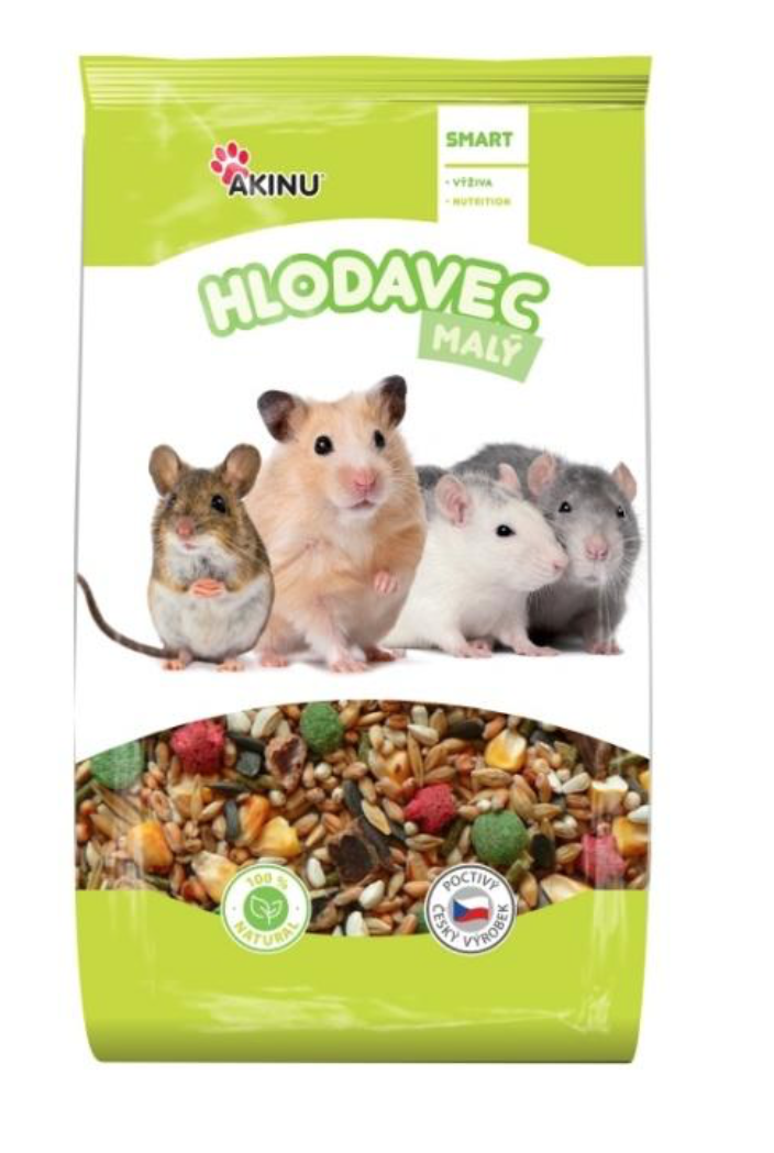 Akinu kompletné menu malý hlodavec 500g