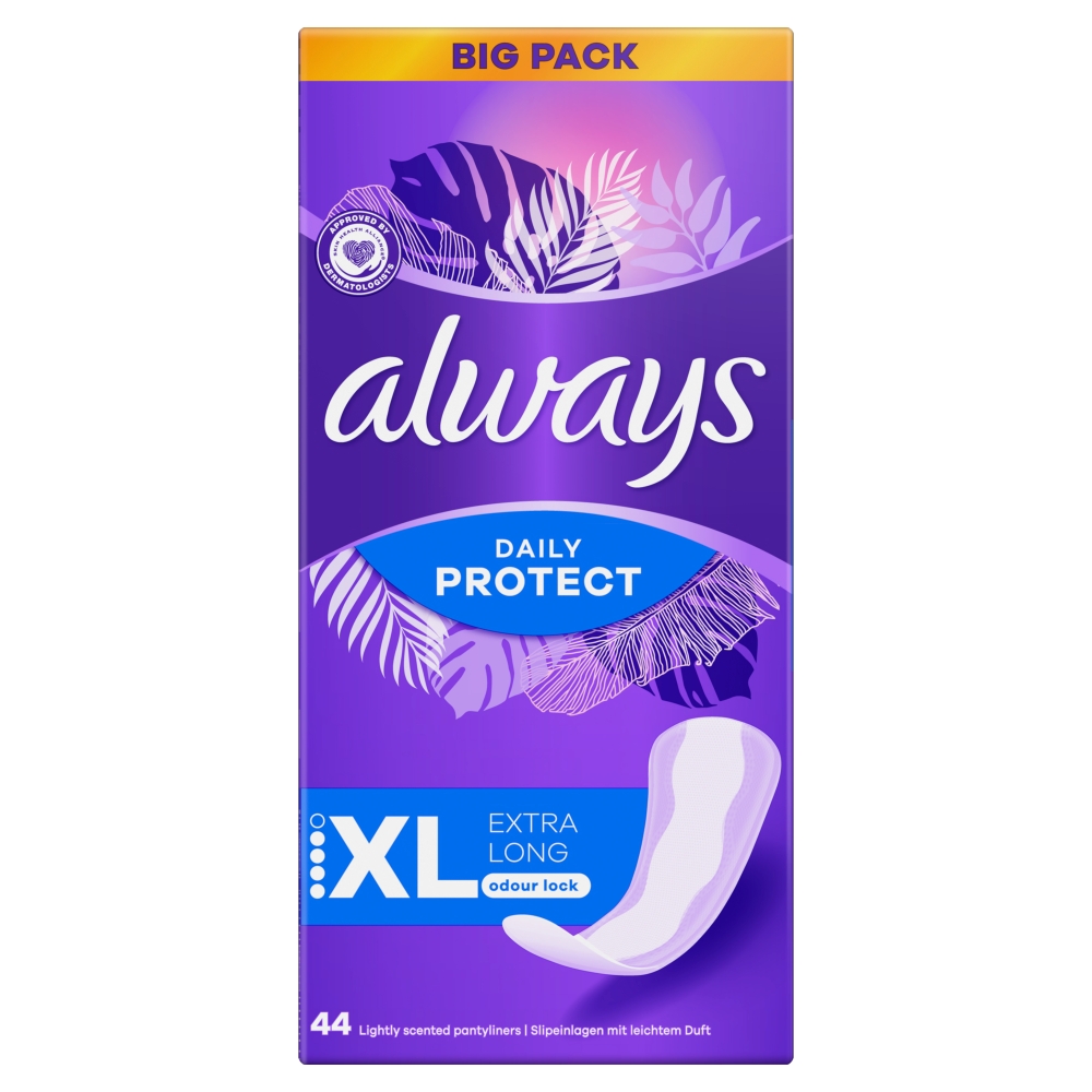 Procter & Gamble Always vložky (44ks/kra) Slip Ext Long
