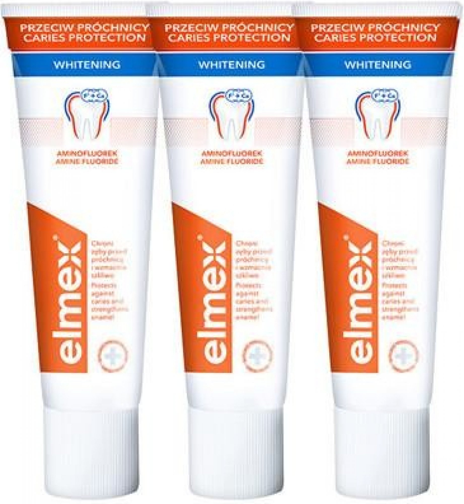 Elmex Caries protection Whitening 3 x 75 ml