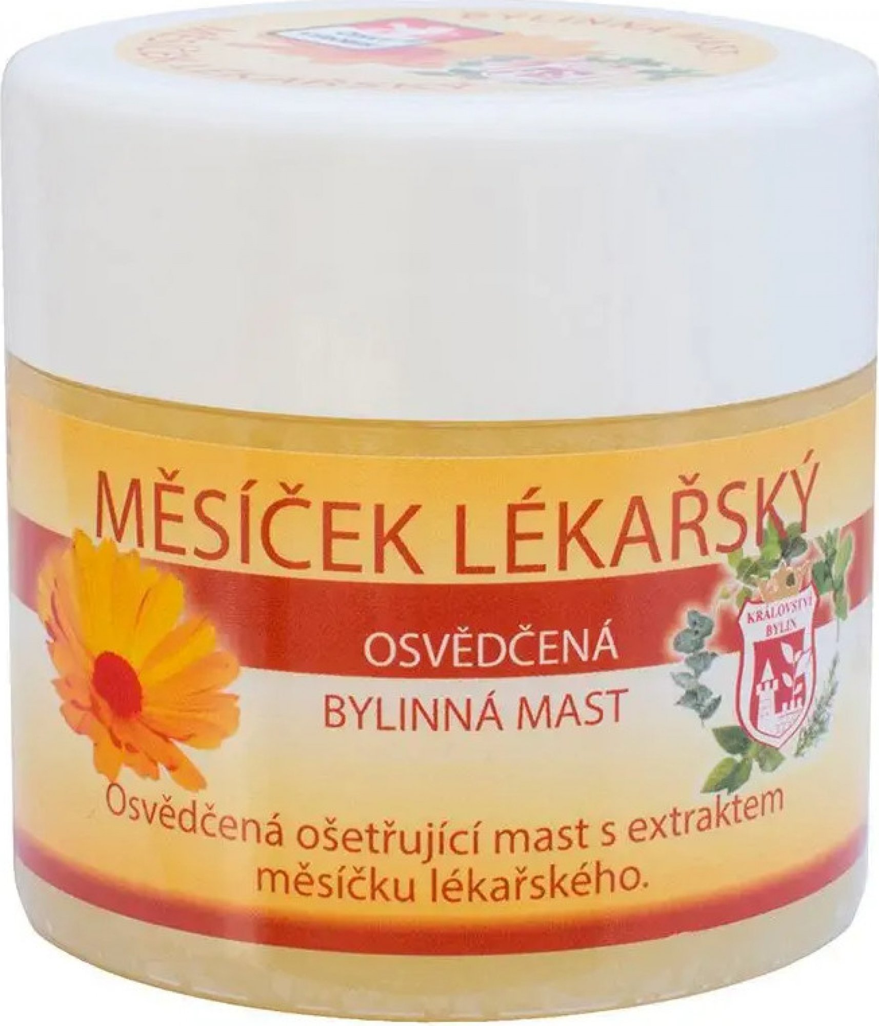 Království bylin Nechtík lekársky bylinná masť 150 ml