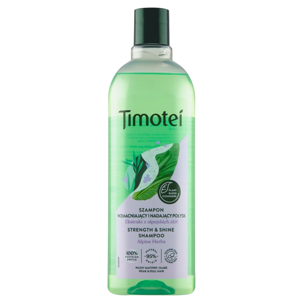 Unilever Timotei Pure šampón 400ml Alpské byliny