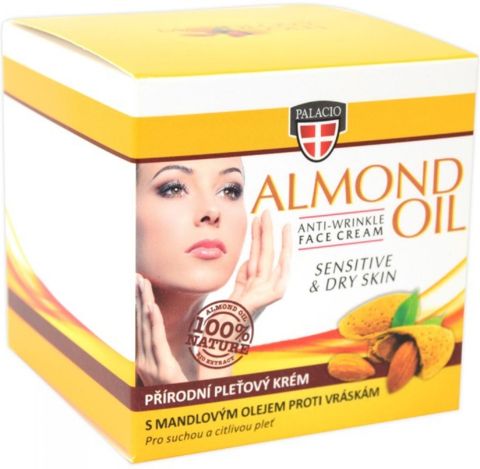 Palacio mandľový výživný pleťový krém 50 ml