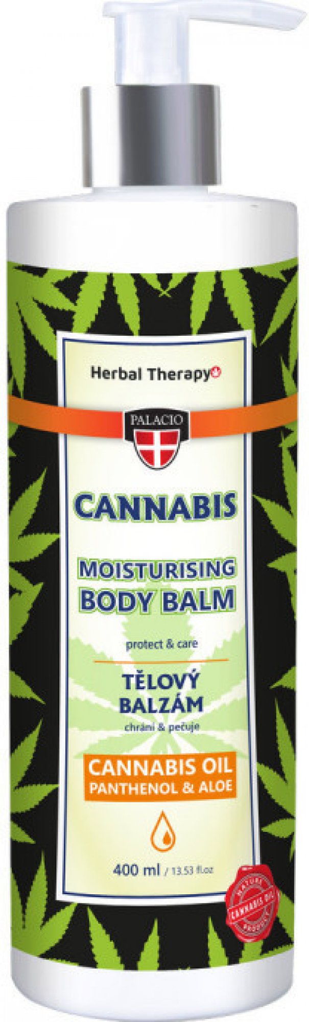 Palacio telový balzam Panthenol & Aloe 400 ml