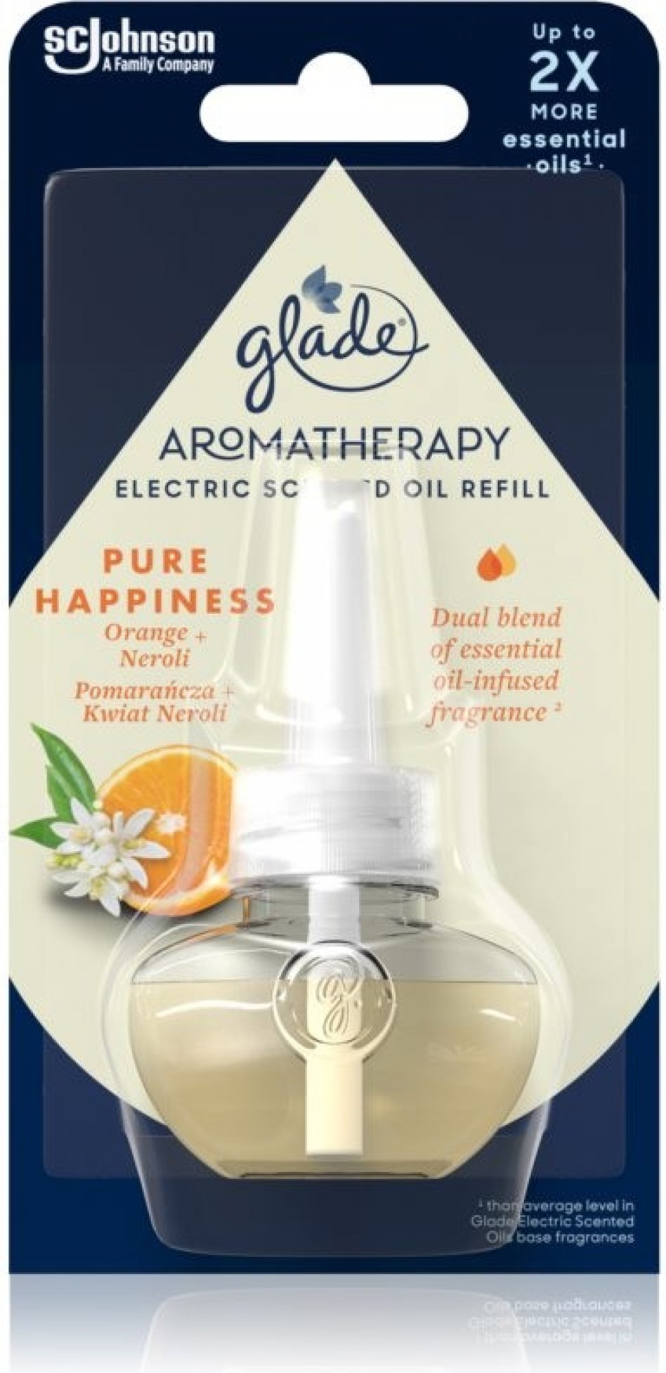 Glade Náplň do elektrického osviežovača vzduchu Aromatherapy Pure Happiness 20 ml