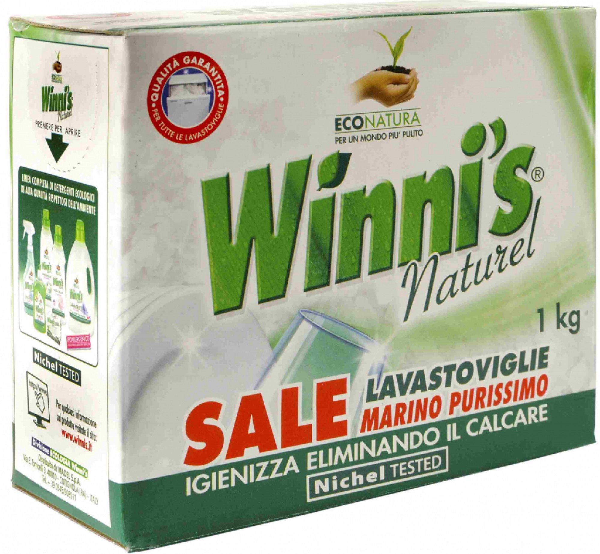 Winnis Madel soľ do umývačky 1 kg
