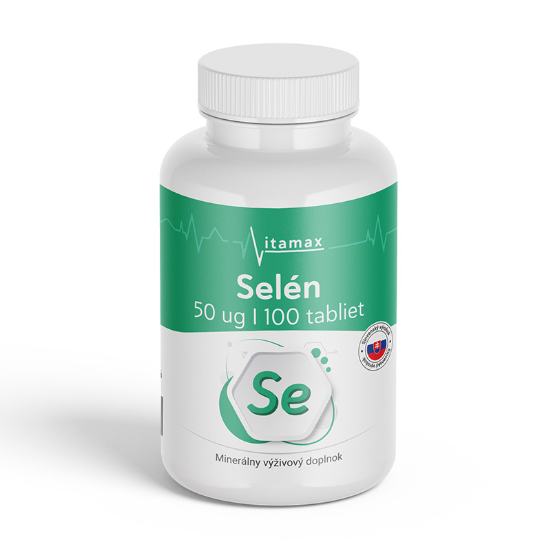 Vitamax Selén 50 μg / 100 tabliet