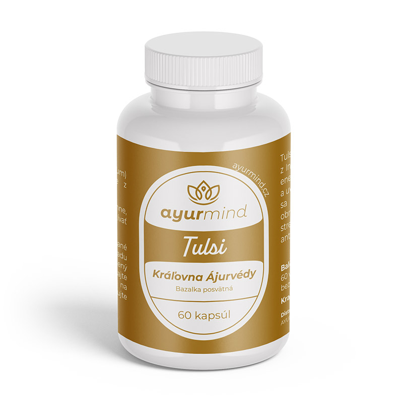 Vitamax Tulsi - kráľovná Ajurvédy 60 kapsúl