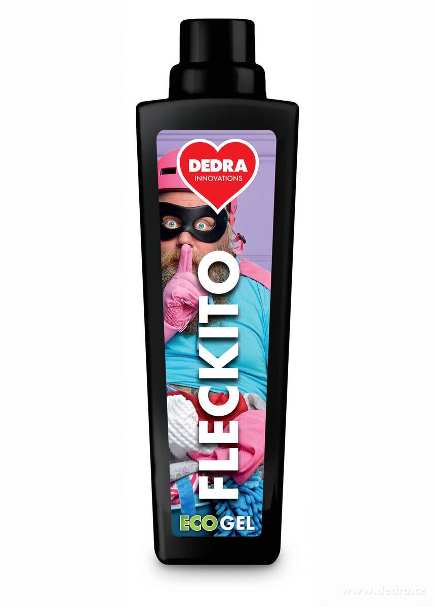 Dedra EKO tekutý odstraňovač škvŕn FLECKITO ECO GEL, 750 ml