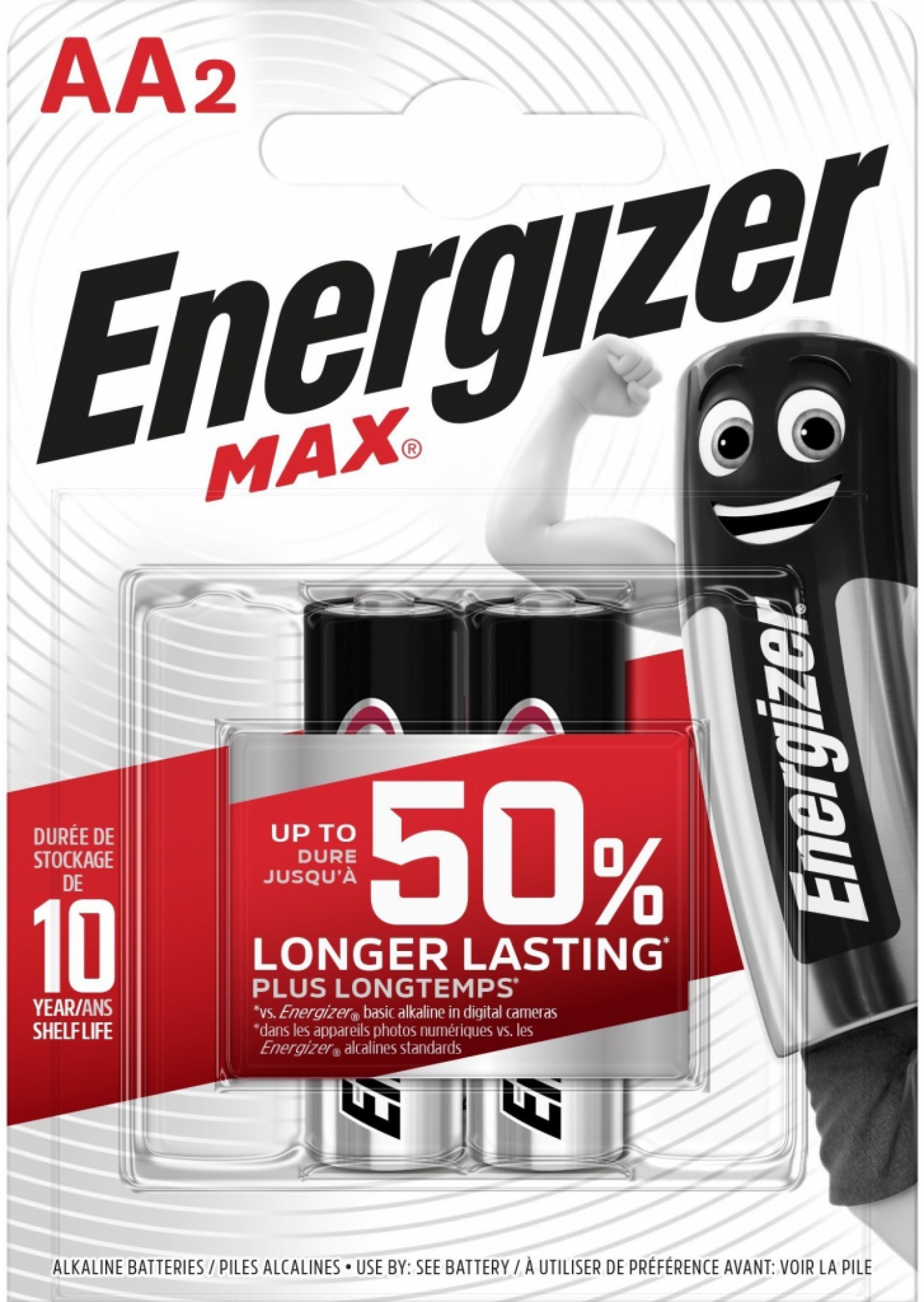 Energizer Max LR06 AA 2ks Ceruzková batéria