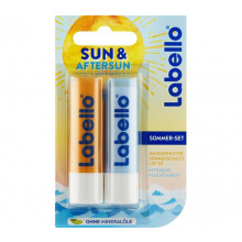 Beiersdorf Labello SUN after sun balzam na pery 2x4,8g