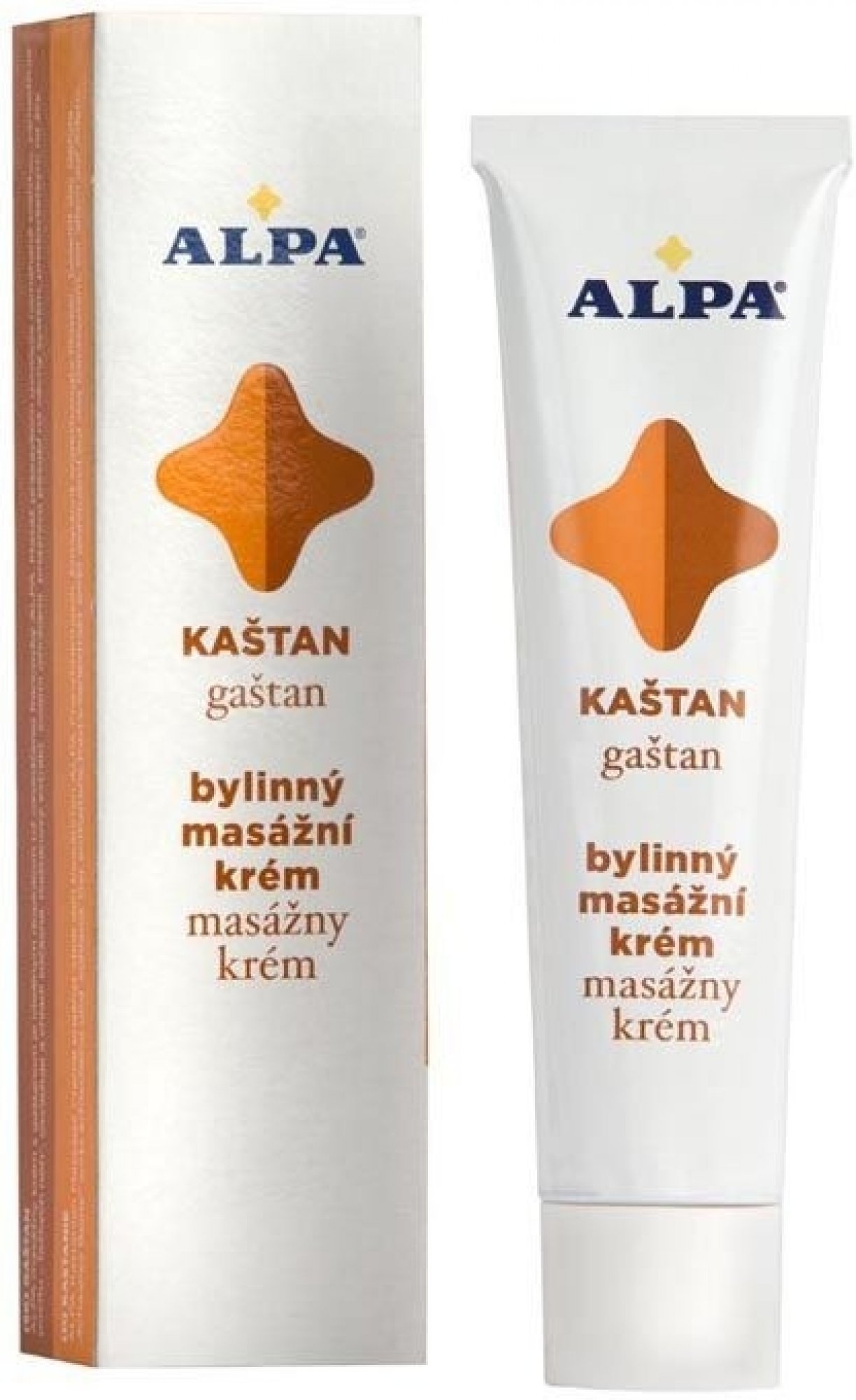 ALPA a.s. Alpa francovkový masážny krém s gaštanom 40g