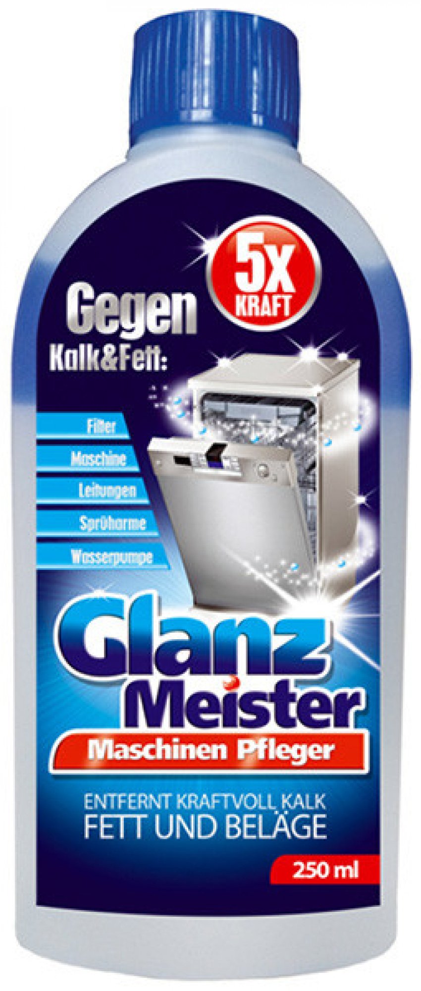Glanz Meister čistič umývačky 250 ml