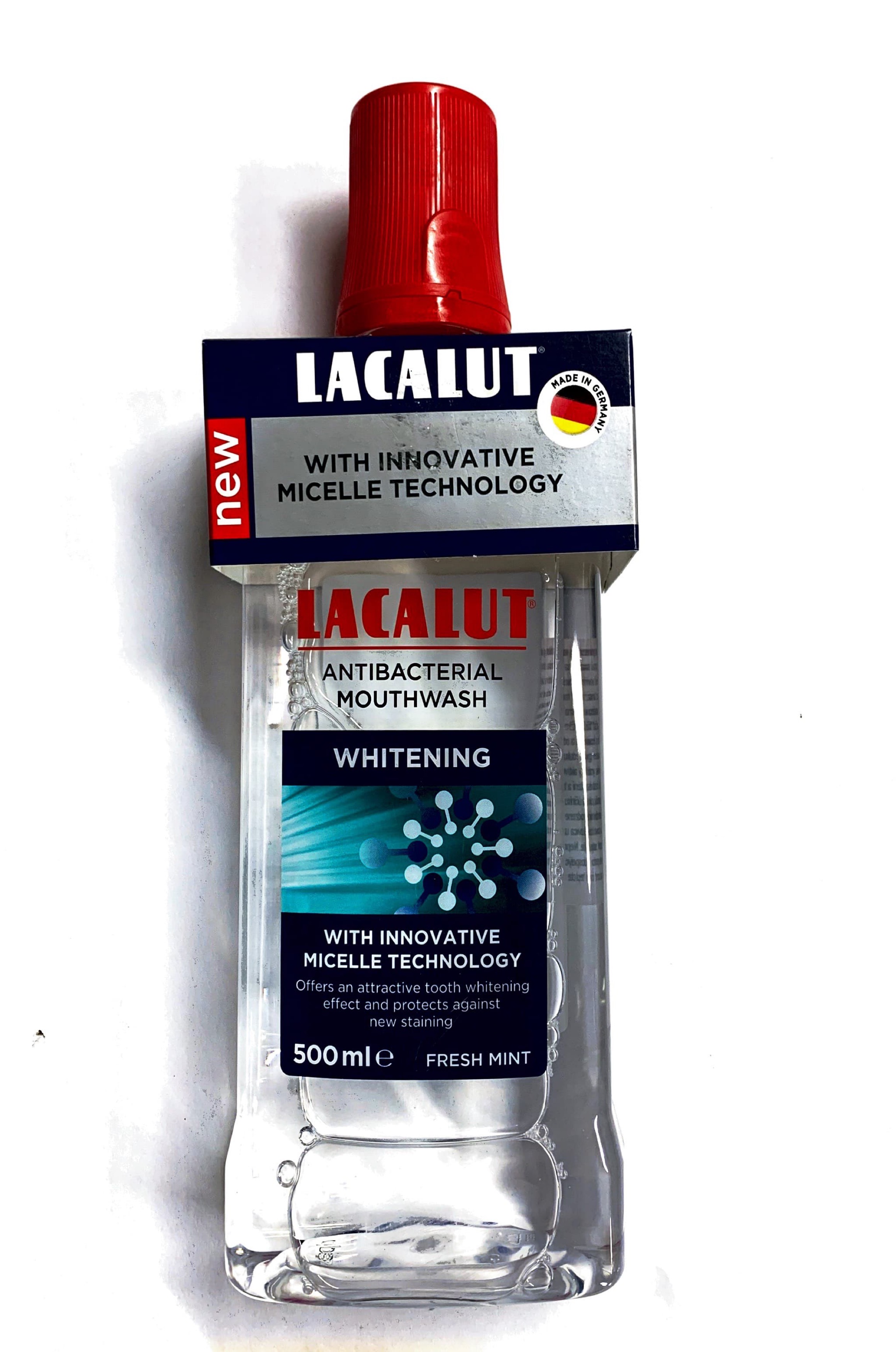 Lacalut Whitening ústna voda 500ml