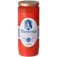 Bolsius International BV, Nederland Bolsius Theresia kompozitná červená 230 g