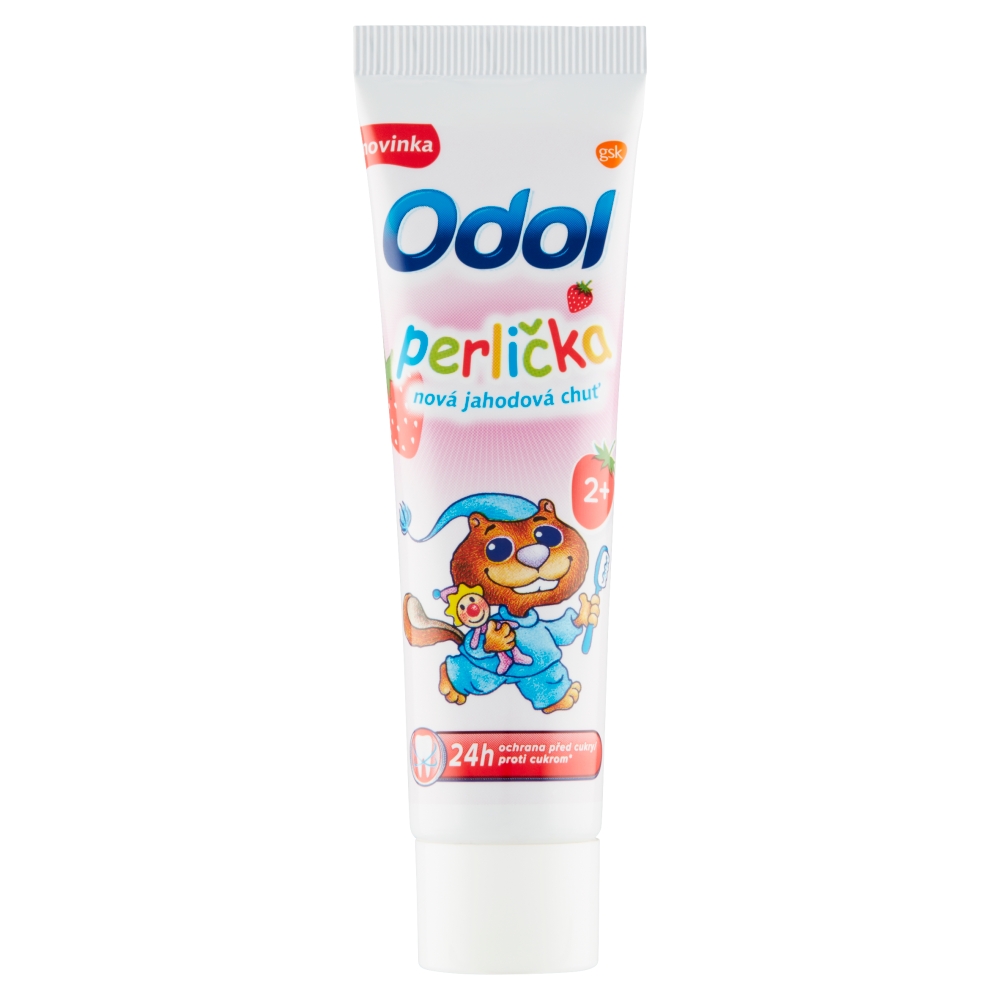 Glaxosmithkline Consumer Odol Perlička jahodová zubná pasta 50ml