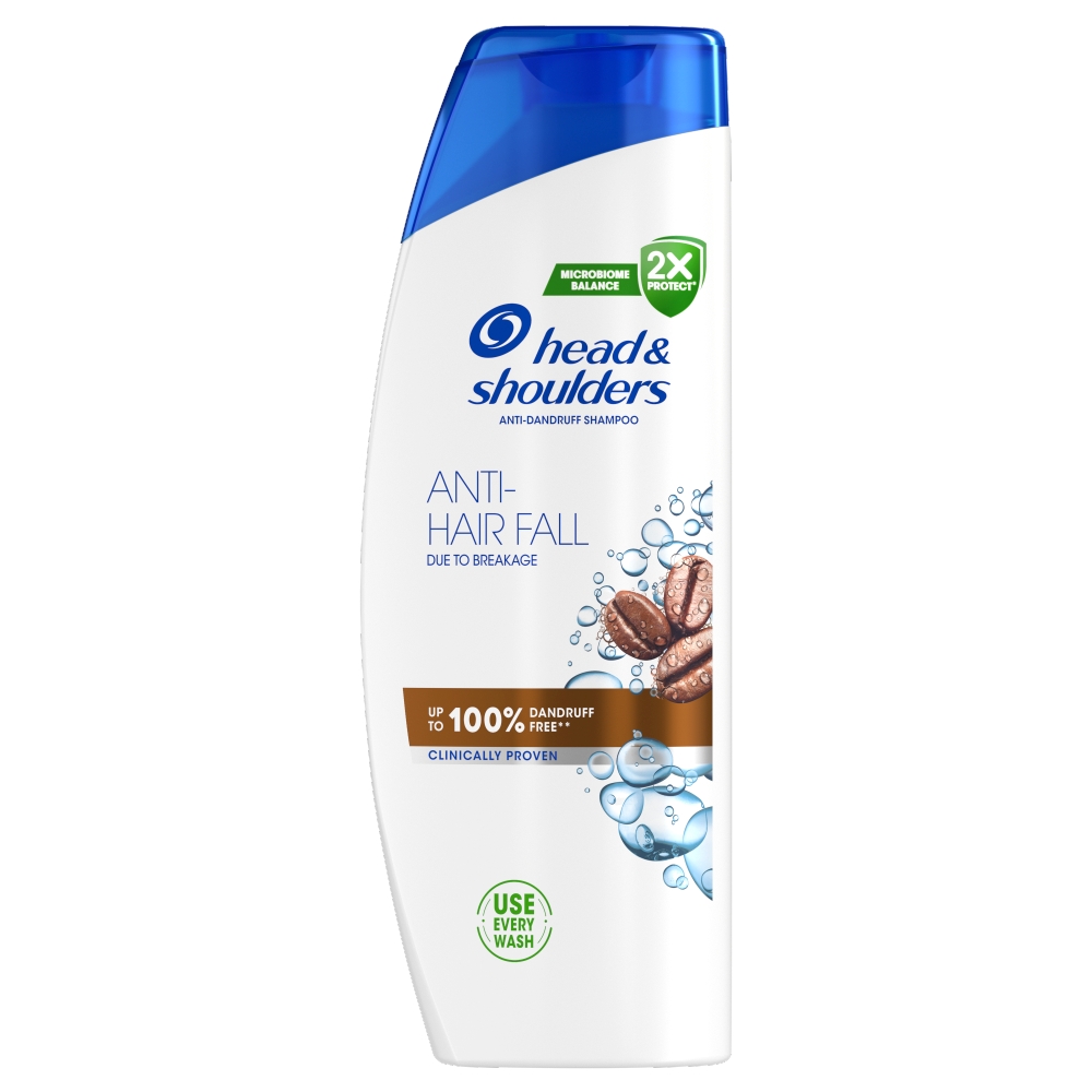 HEAD & SHOULDERS Anti-Hairfall Caffeine Šampón proti lupinám 360 ml
