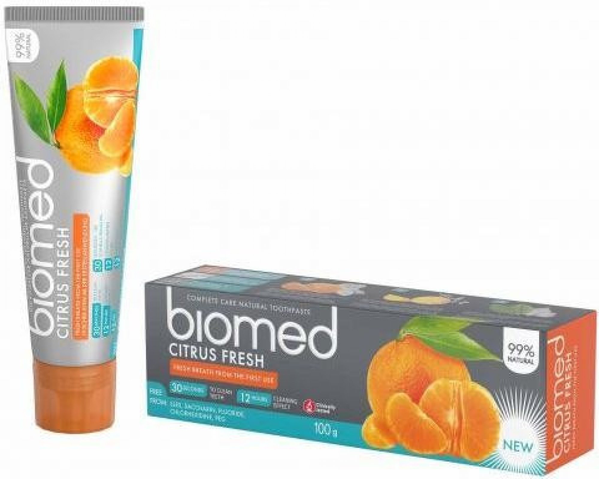 Organic Pharmaceuticals Russian Biomed citrus fresh zubná pasta 100 g