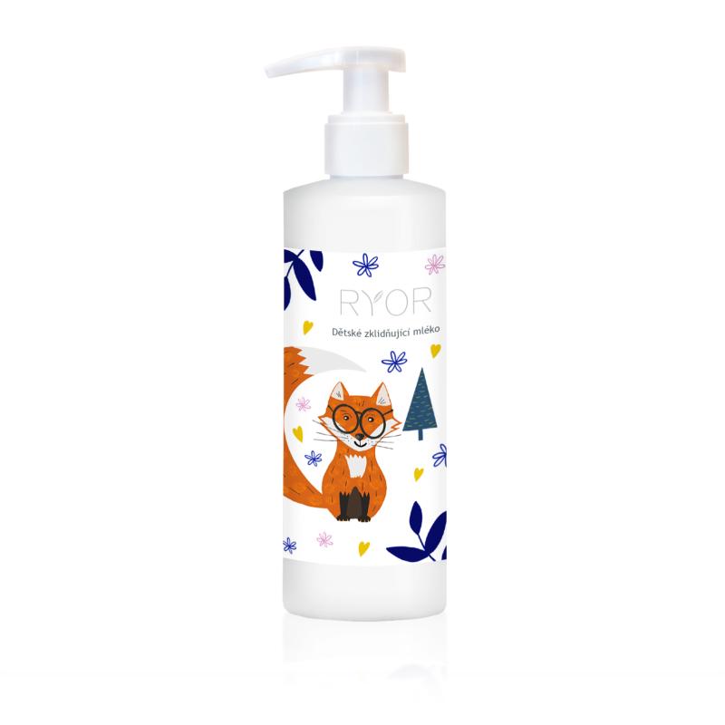Ryor Detské upokojujúce telové mlieko 200 ml