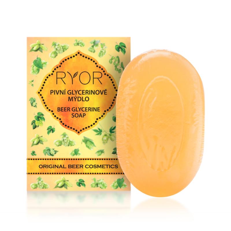 Ryor Wellness and Spa Beer Cosmetics pivné glycerínové mydlo 100 g