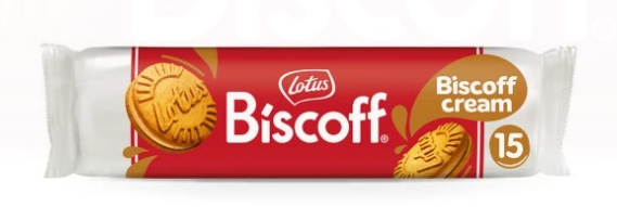 Lotus Biscoff Sušienky plnené krémom biscoff 150 g