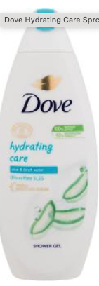 Dove Hydrating Care hydratačný sprchový gél 250 ml
