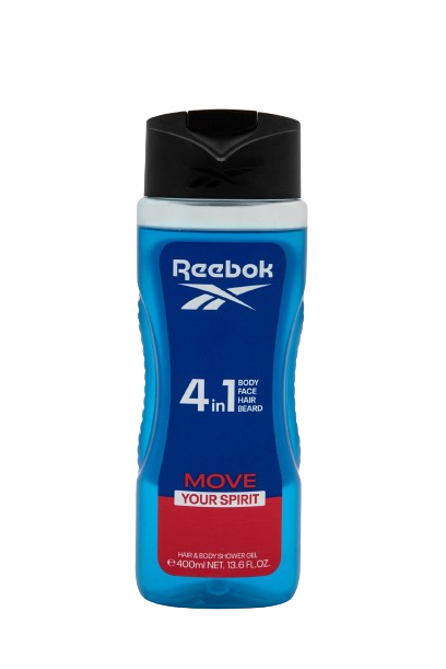 Reebok MEN Move Your Spirit Sprchový gél 400ml. 4in1