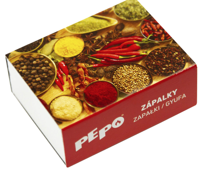 PE PO zápalky (100ks/kra) 55mm