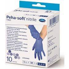 HARTMANN-RICO a.s. Peha-soft nitril modré rukavice veľkosť L