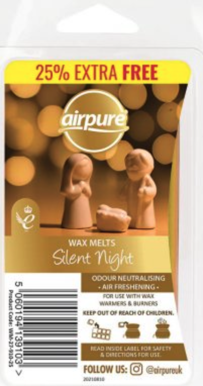Airpure vosk do arómy lampy 86g Silent Night -Tichá noc