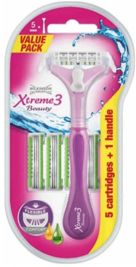 Wilkinson Sword WILKINSON xtreme3 Beauty Strojček + 5 hlavíc