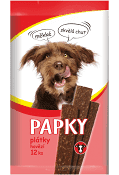 Akinu PAPKY hovädzie plátky pre psov 12 ks
