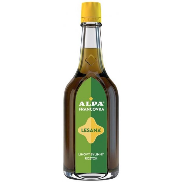 Alpa Francovka bylinný liehový roztok Lesana 160 ml
