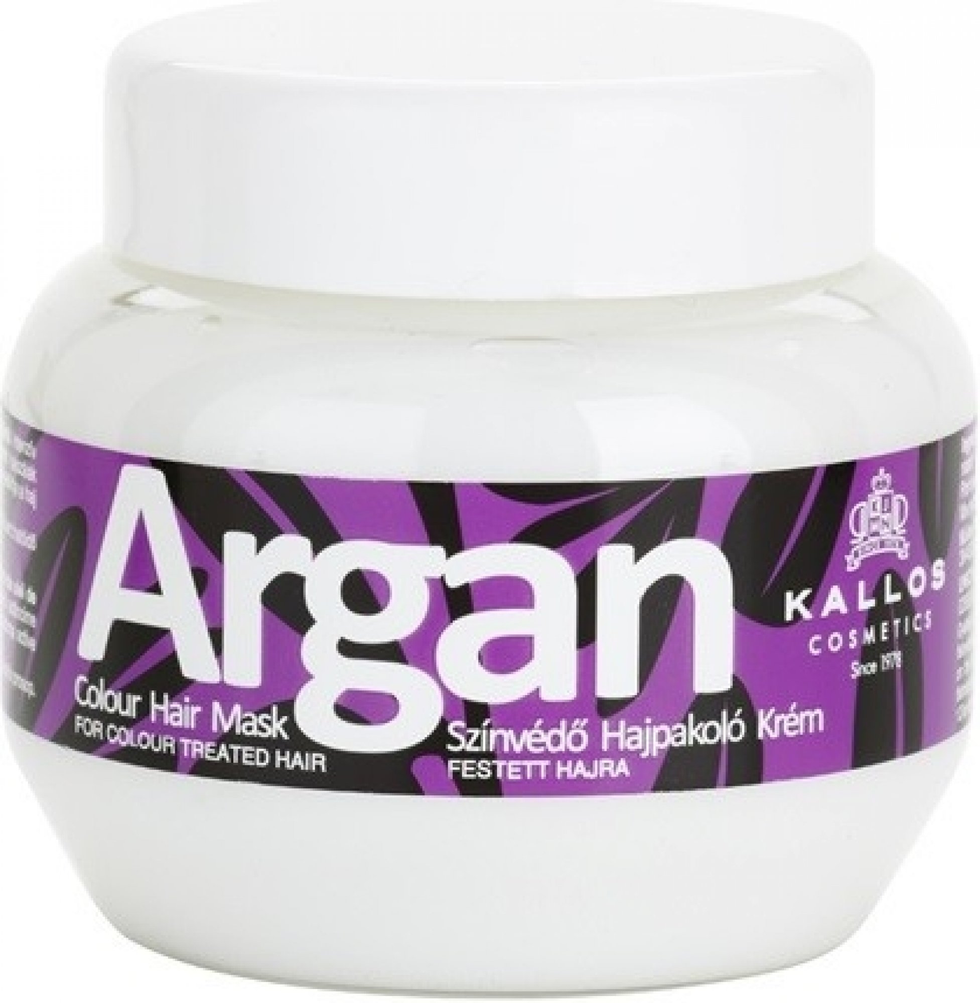 Kallos Cosmetics Kallos Argan Colour Mask arganová pre farebné vlasy 275 ml