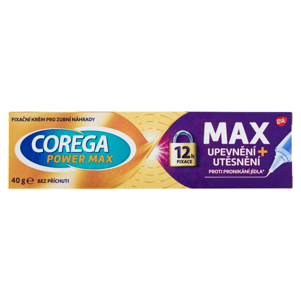 Glaxosmithkline Consumer Corega Fixačný krém 40g MAX Control