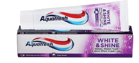 Aquafresh zubná pasta White and Shine 100 ml