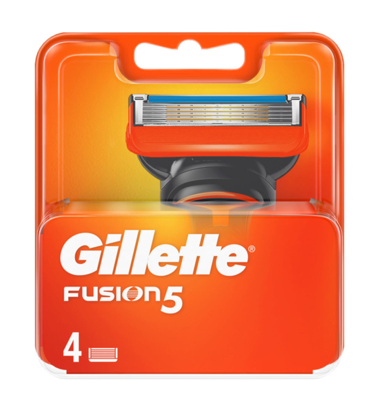 Gillette Fusion náhradná hlavica 4 ks