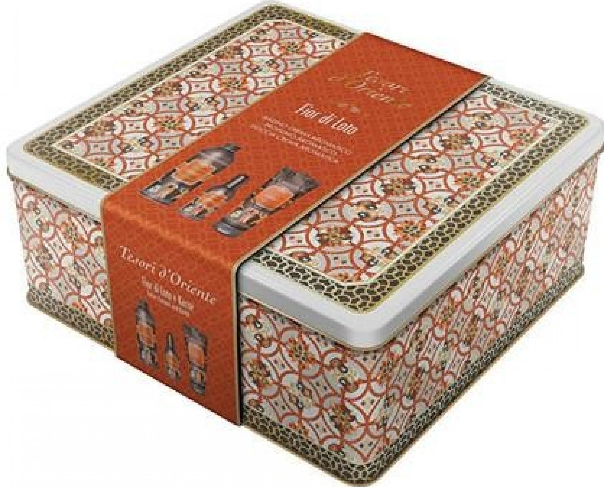 Tesori d Oriente Fior di Loto e Karité EDP 100 ml + sprchový gél 250 ml + pena do kúpeľa 500 ml darčeková sada