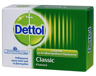 Pevné mydlo Dettol antibakteriálne 100g Classic