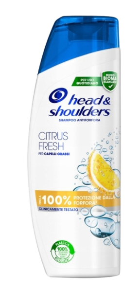 Head & Shoulders šampón pre mastné vlasy Citrus Fresh 360 ml