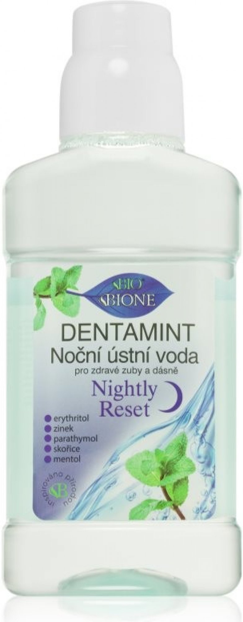 Bione Cosmetics Dentamint nočná ústna voda 265 ml