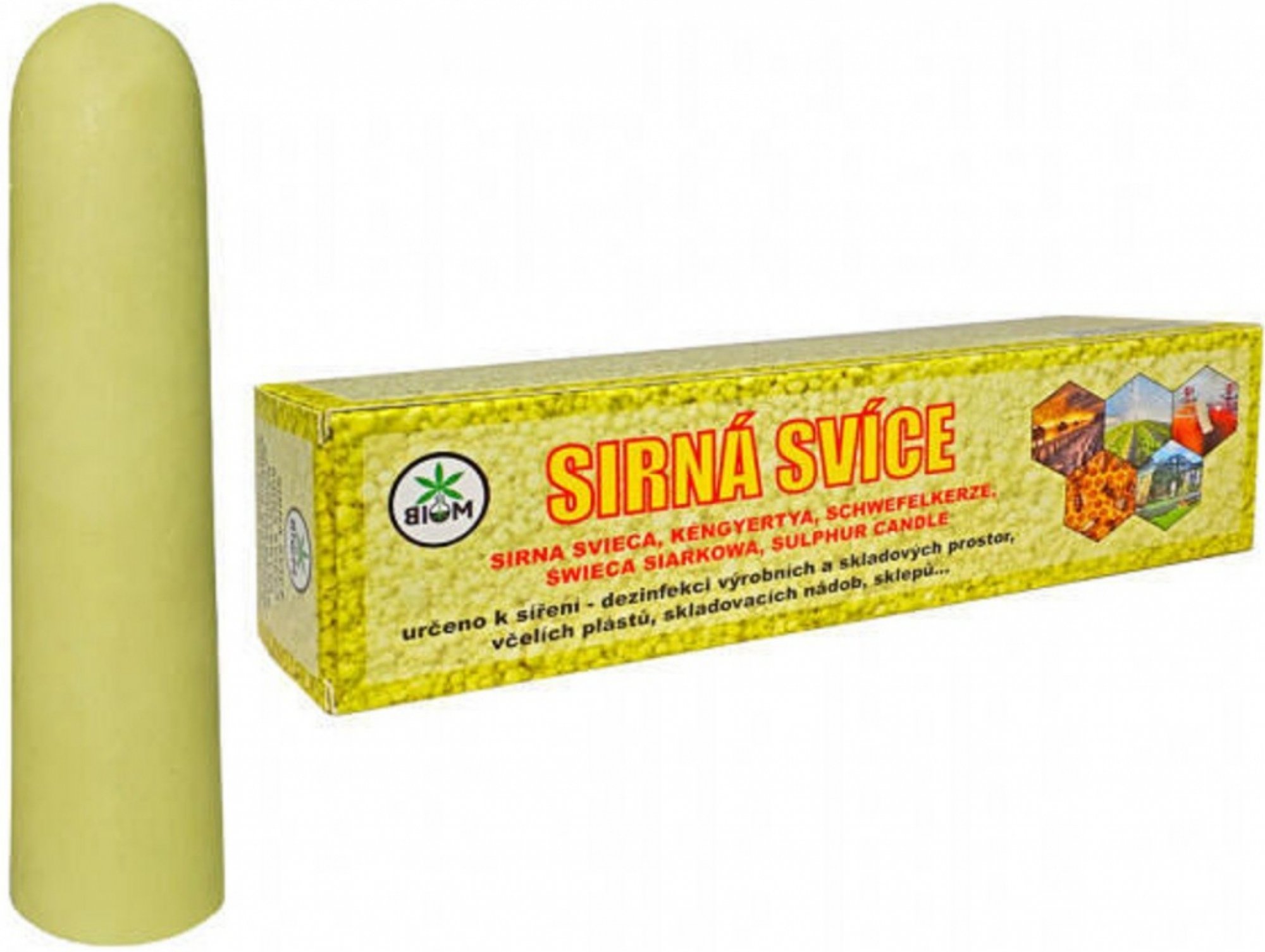 BIOM Sírna svieca 700 g