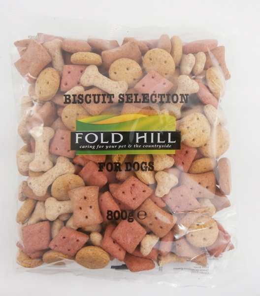 FOLD HILL Anglické sušienky pre psov 800g Super cena!