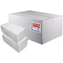 ZZ Linteo Papierové uteráky skladané Biele 3000ks 20x150 2 vrstvový celulóza celý kartón 20ks