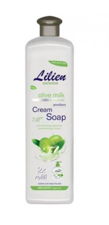 Union Cosmetic Lilien tekuté mydlo 1l Olive Milk