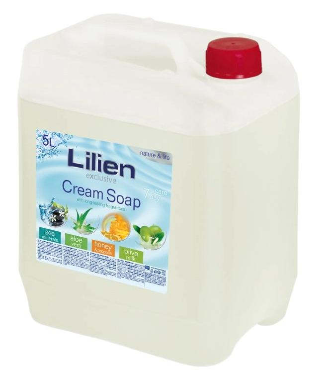 Union Cosmetic Lilien tekuté mydlo 5L Olive Milk