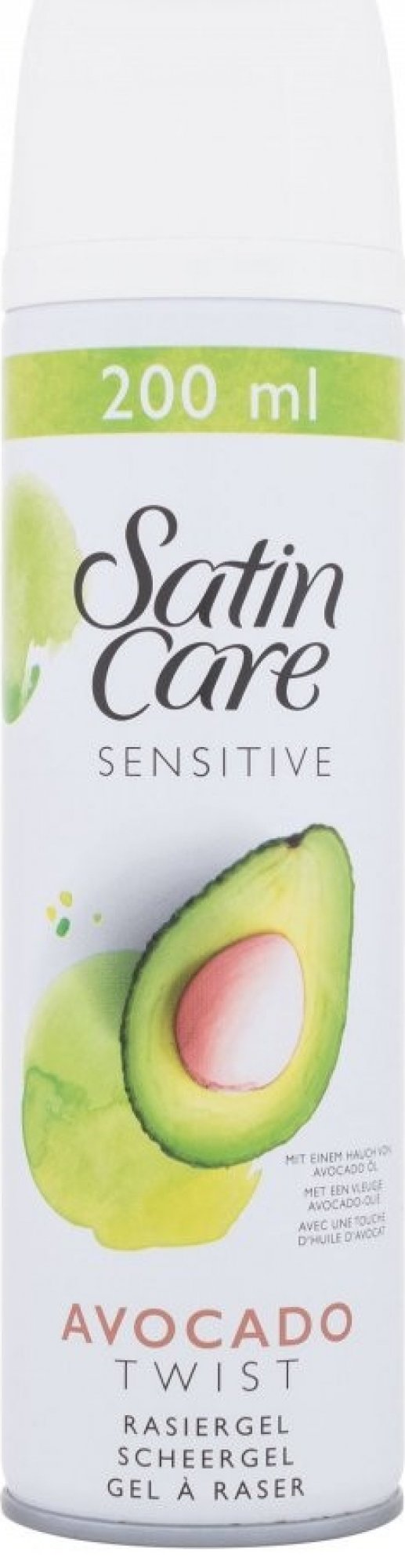 Procter & Gamble GILLETTE Satin care Gél na holenie 200ML Avocado